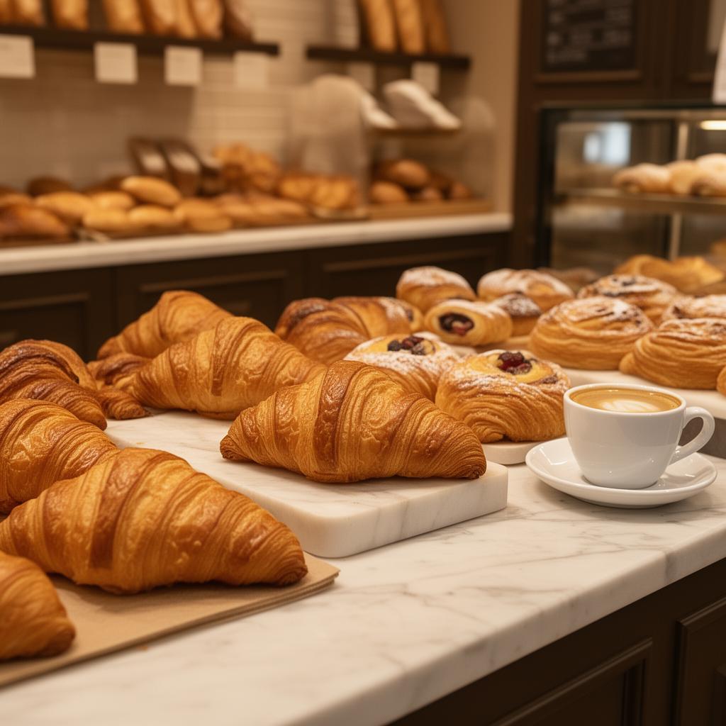 Fresh pastries